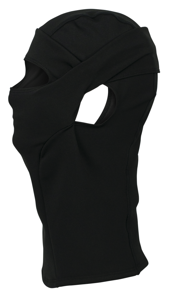 Mask with ears exposed